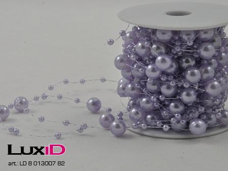 Round beads 82 lila 8mm x 10m